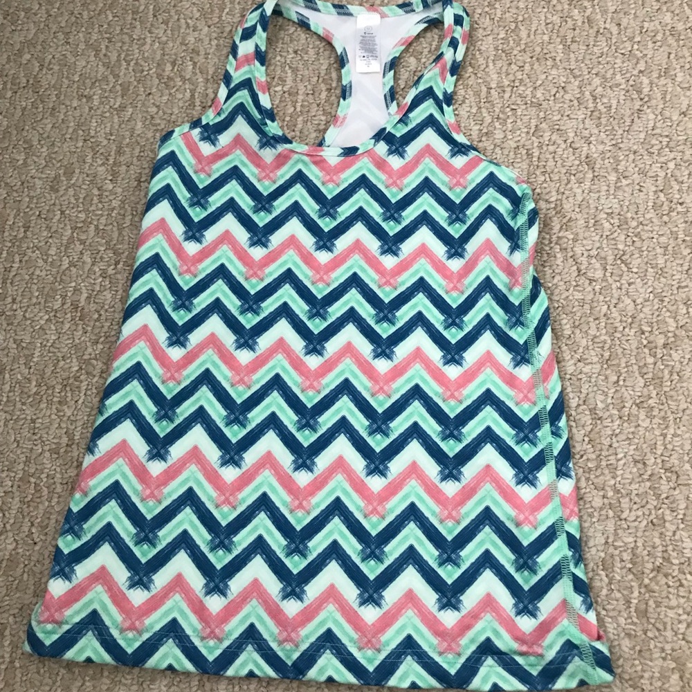 Ivivva Chevron Fly Tech Racerback Tank